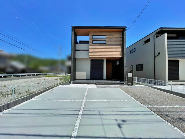 新築戸建　ブルーミングガーデン園部町横田1号2期の外観|7/24現地写真