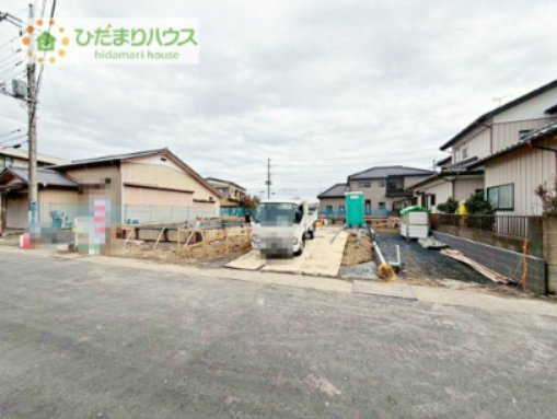 【外観】 | 龍ケ崎市姫宮町01期　新築戸建　2号棟 | 3/19撮影