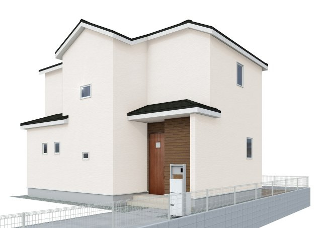 【外観】 | 龍ケ崎市姫宮町01期　新築戸建　3号棟 | 竜ヶ崎駅徒歩7分で通勤・通学も安心です(*^^*)