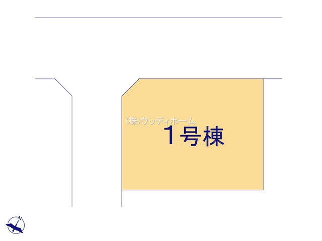 越谷市平方第2　新築一戸建ての区画図