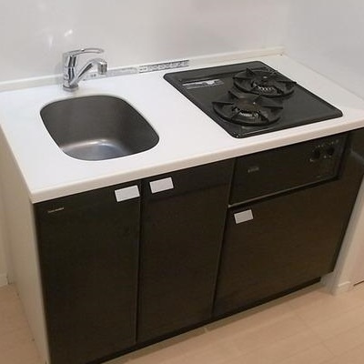 新宿区弁天町の賃貸マンションのキッチン