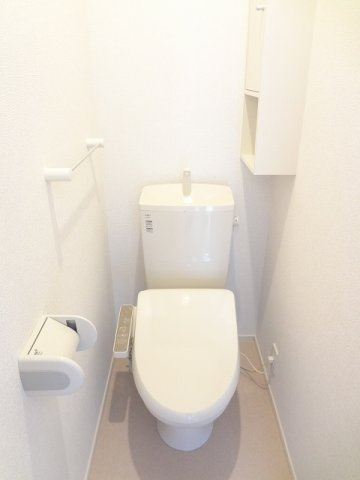 ルシール　名東Ｃのトイレ|清潔感のあるトイレです