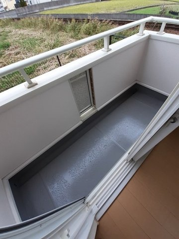 Ｖｉｌｌａ鶴島Ｂのバルコニー|バルコニー付きです