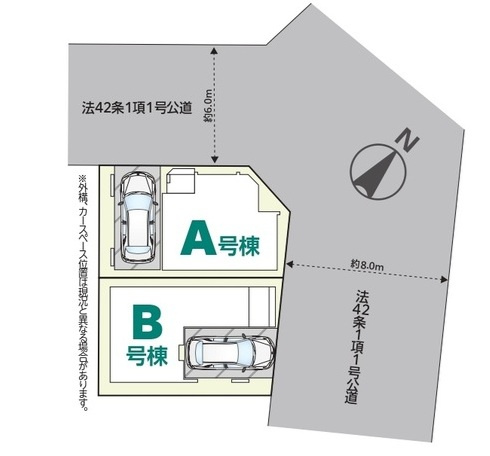 市川市入船８番の区画図