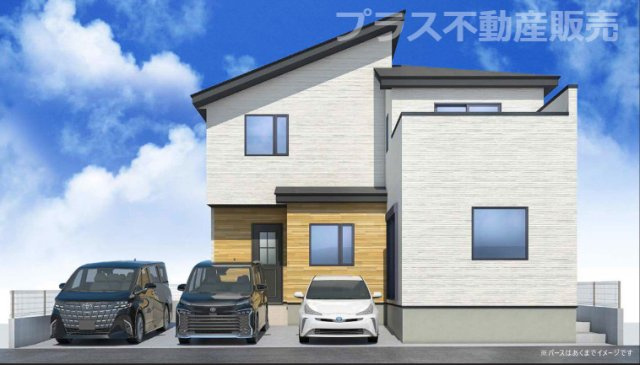 【外観】 | 福岡市南区井尻2丁目1期　1号棟（全1棟）【仲介手数料無料・0円】 | 現地写真。プラス不動産販売なら、現場の全ての棟をまとめてご見学頂けます。