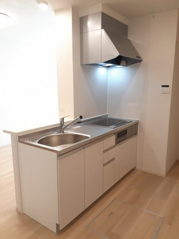 クオーレＣのキッチン|キッチンです