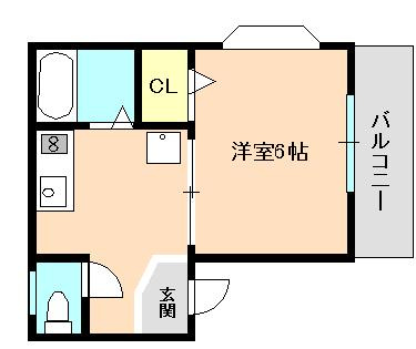サンマリン西舞子の間取り