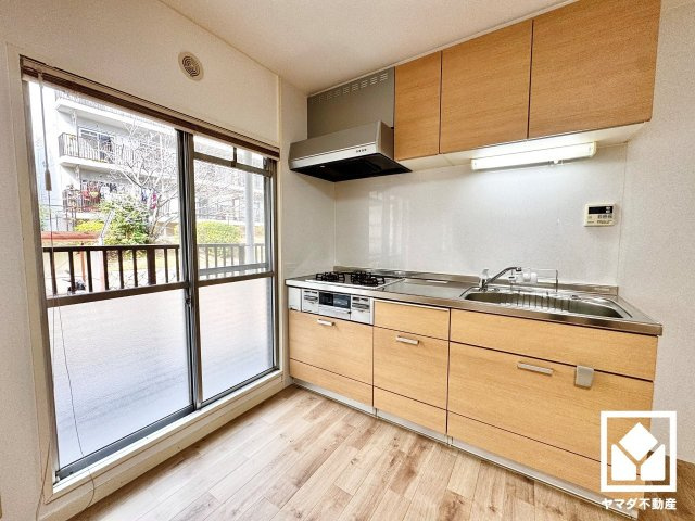 醍醐山ノ上団地B　２棟のキッチン