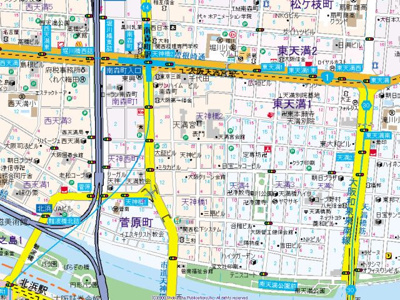 【地図】 | レジデンス中之島公園