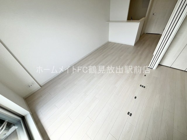 大阪市城東区東中浜２丁目の賃貸マンションの居間・リビング