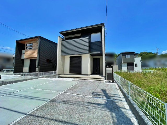 新築戸建　ブルーミングガーデン園部町横田1号2期の外観|7/24現地写真