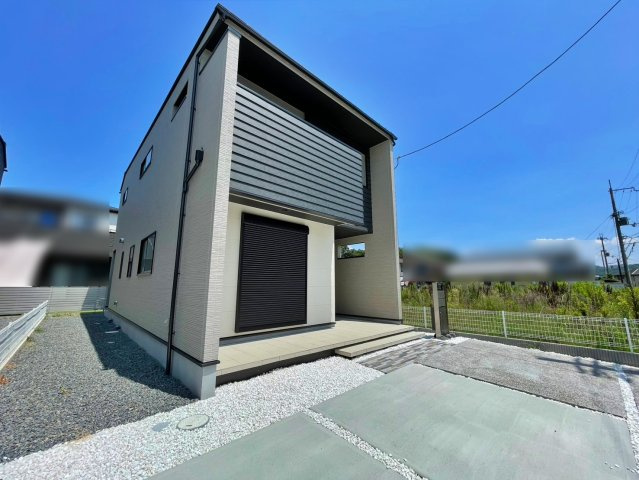 新築戸建　ブルーミングガーデン園部町横田1号2期の外観|7/24現地写真