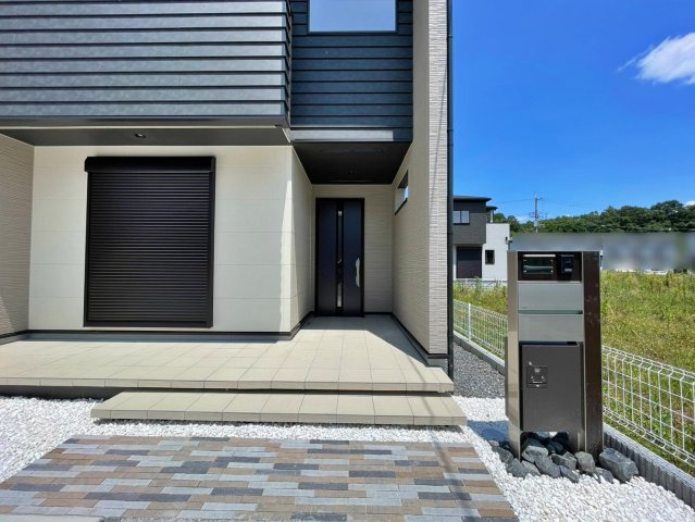 新築戸建　ブルーミングガーデン園部町横田1号2期の外観|7/24現地写真