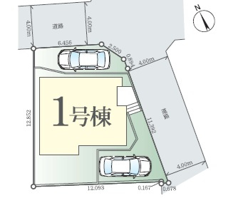 船橋市高根台3丁目3期の区画図