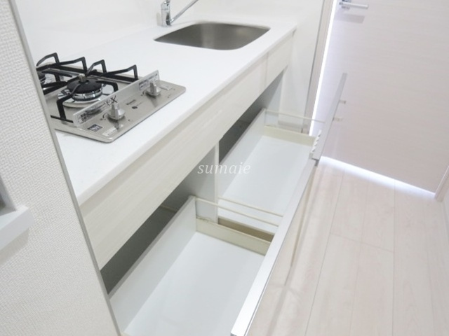 フュージョナル上十条のキッチン|キッチン収納もたっぷり☆彡