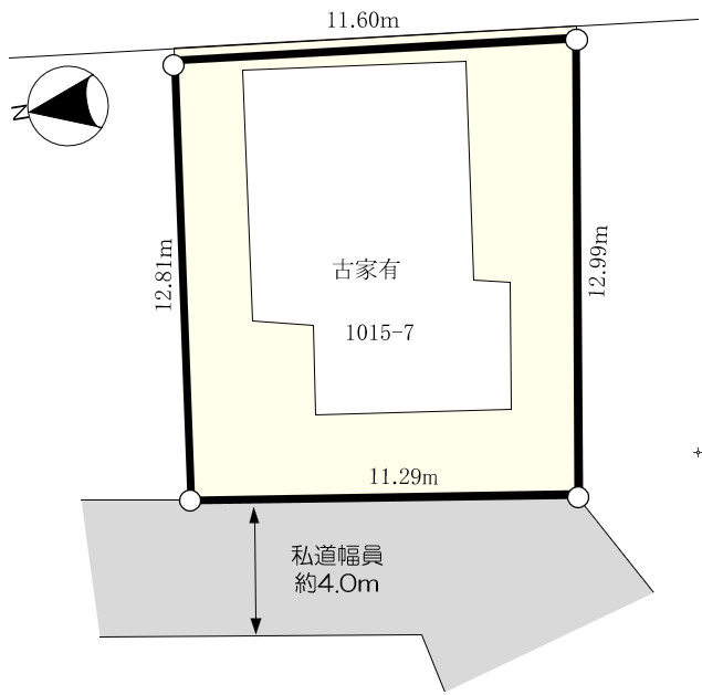 明石市藤江　土地の土地図