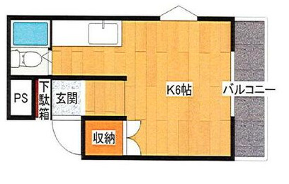 セントラルアベニュー【キャッシュバック対象物件】の間取り