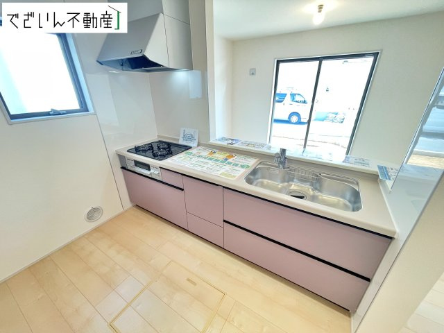 【キッチン】 | Livele Garden.S鴻巣市松原3期　新築住宅 | ≪1号棟≫
現地(2026年7月撮影)