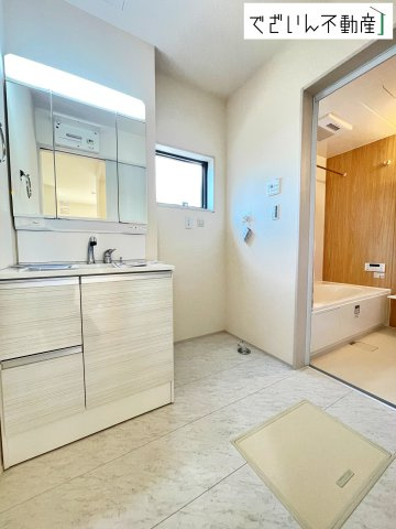 【独立洗面台】 | Livele Garden.S鴻巣市松原3期　新築住宅 | ≪1号棟≫
現地(2026年7月撮影)