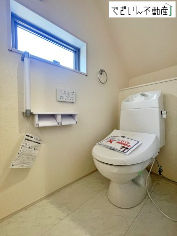 【トイレ】 | Livele Garden.S鴻巣市松原3期　新築住宅 | ≪1号棟≫
現地(2026年7月撮影)