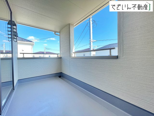 【バルコニー】 | Livele Garden.S鴻巣市松原3期　新築住宅 | ≪1号棟≫
現地(2026年7月撮影)