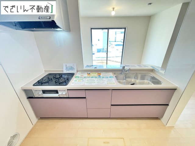 【キッチン】 | Livele Garden.S鴻巣市松原3期　新築住宅 | ≪1号棟≫
現地(2026年7月撮影)