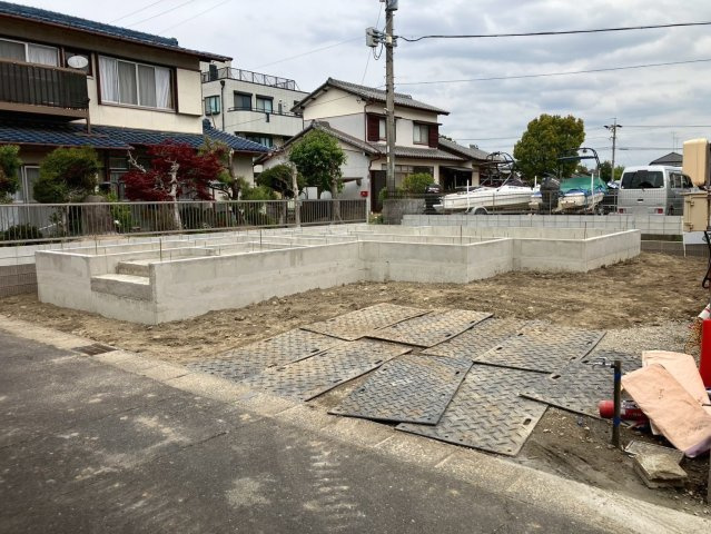 ブルーミングガーデン　一宮市浅井町河田桜の里　全1区画分譲の外観|「現地（2026年4月9日）撮影」　
■全体写真　
■ヤマダ不動産　株式会社リライフ　