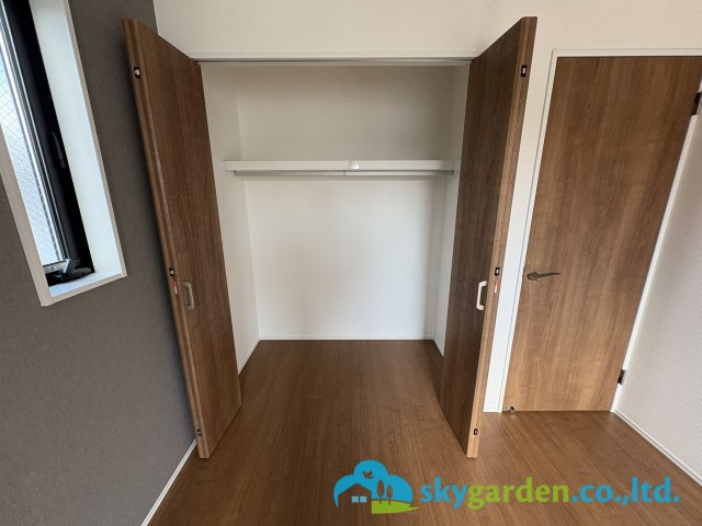 茅ヶ崎市松が丘2丁目　新築戸建　全3棟1号棟の収納|大きなものも収納できそうです