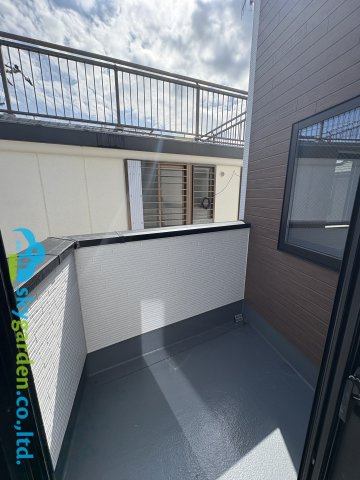 茅ヶ崎市松が丘2丁目　新築戸建　全3棟1号棟のバルコニー|2階のバルコニー