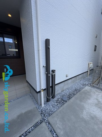 茅ヶ崎市松が丘2丁目　新築戸建　全3棟1号棟の設備|外にシャワー付いてます
