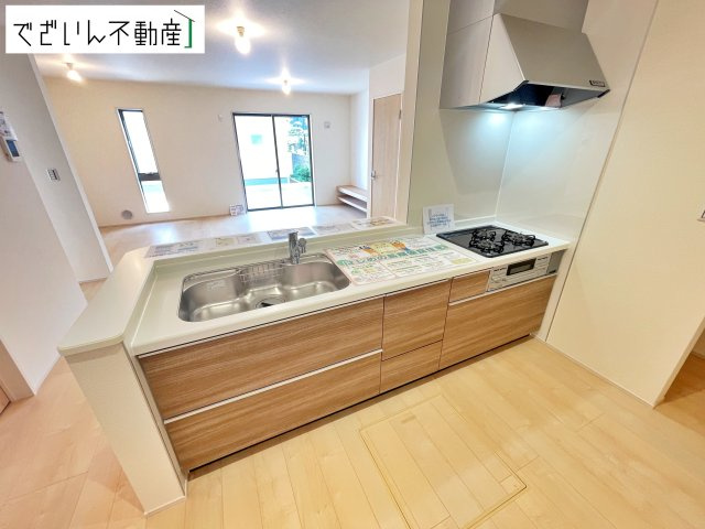 【キッチン】 | Livele Garden.S鴻巣市松原3期　新築住宅 | ≪2号棟≫
現地(2026年7月撮影)