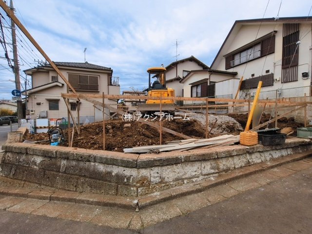 所沢市小手指南1丁目・全1棟　新築一戸建　～北西角地～の外観|現地写真（2026年3月19日撮影）