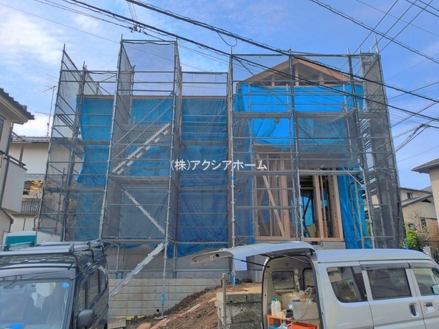 所沢市小手指南1丁目・全1棟　新築一戸建　～北西角地～の前面道路含む現地写真|現地写真（2026年3月19日撮影）