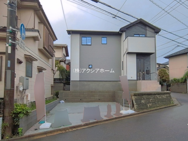 所沢市小手指南1丁目・全1棟　新築一戸建　～北西角地～の外観|現地写真（2026年9月7日撮影）