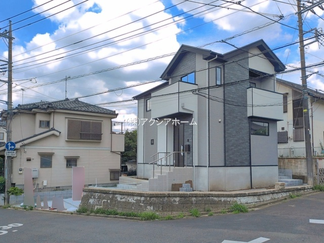 所沢市小手指南1丁目・全1棟　新築一戸建　～北西角地～の外観|現地写真（2026年8月18日撮影）