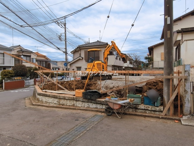 所沢市小手指南1丁目・全1棟　新築一戸建　～北西角地～の外観|現地写真（2026年3月19日撮影）