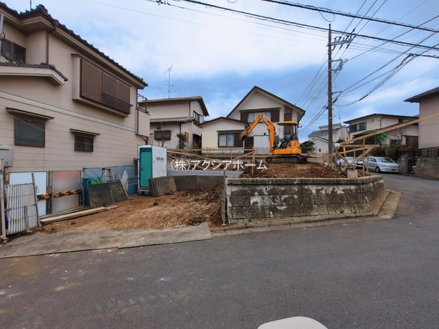 所沢市小手指南1丁目・全1棟　新築一戸建　～北西角地～の外観|現地写真（2026年3月19日撮影）