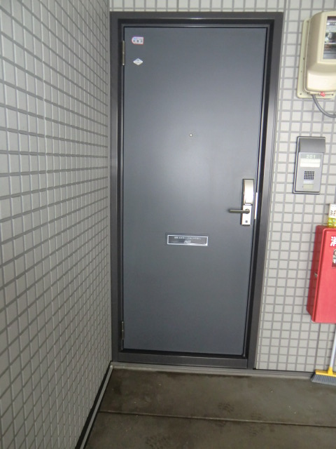 アンソレーユの玄関