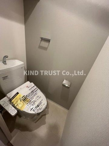 コンフォリア・リヴ南森町Ⅱのトイレ|清潔感のあるトイレです