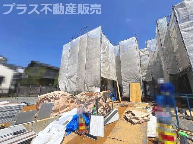 【外観】 | 福岡市東区若宮4丁目4期　1号棟（全4棟）【仲介手数料無料・0円】 | 建築中の物件は、お近くのモデルハウスも一緒にご覧頂けます。