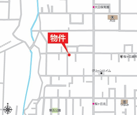 四街道市大日２４１番【現地販売会】の地図