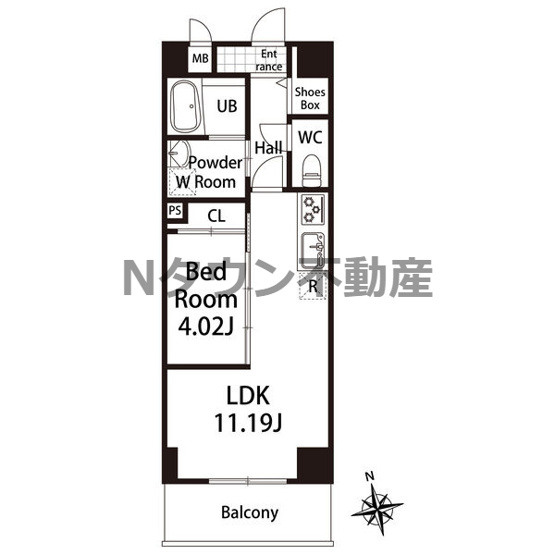 【間取り】 | GRANDUKE東桜 | 間取りです。