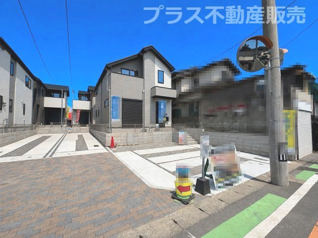 【外観】 | 福岡市東区若宮4丁目4期　4号棟（全4棟）【仲介手数料無料・0円】 | 現地写真。同じ物件を見るなら、プラス不動産販売にお任せ下さい。