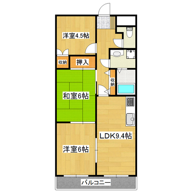 パークサイド篠崎のその他共用部分|集合ポストです