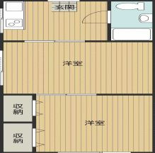 【間取り】 | 御殿町ハイツ