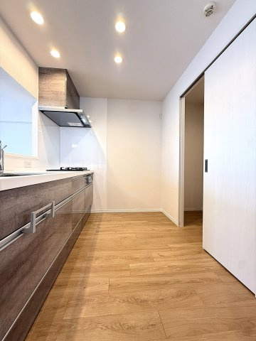 マンションニュー緑台B棟のキッチン