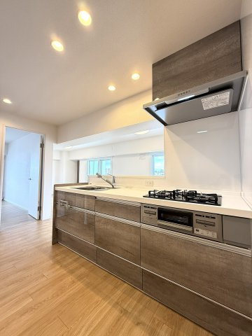 マンションニュー緑台B棟のキッチン