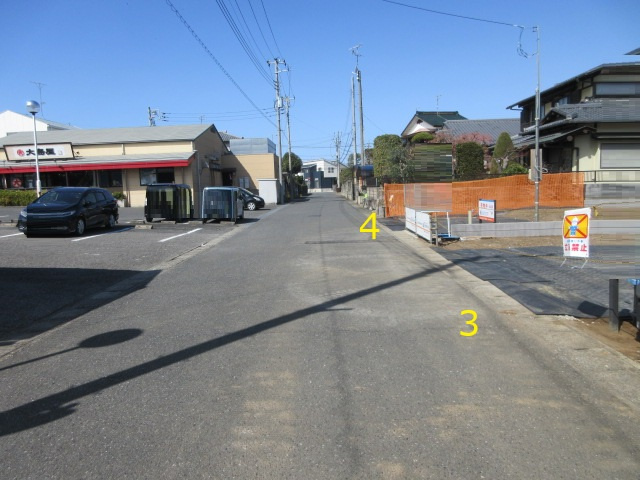 新築戸建　深谷市上柴町西1-16-10（全4棟）の前面道路含む現地写真