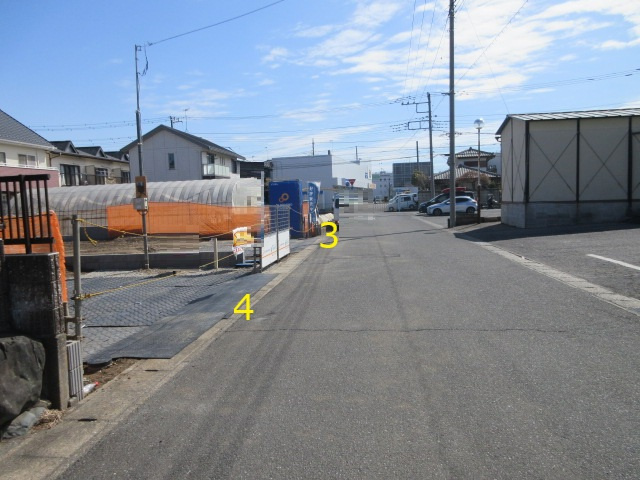 新築戸建　深谷市上柴町西1-16-10（全4棟）の前面道路含む現地写真