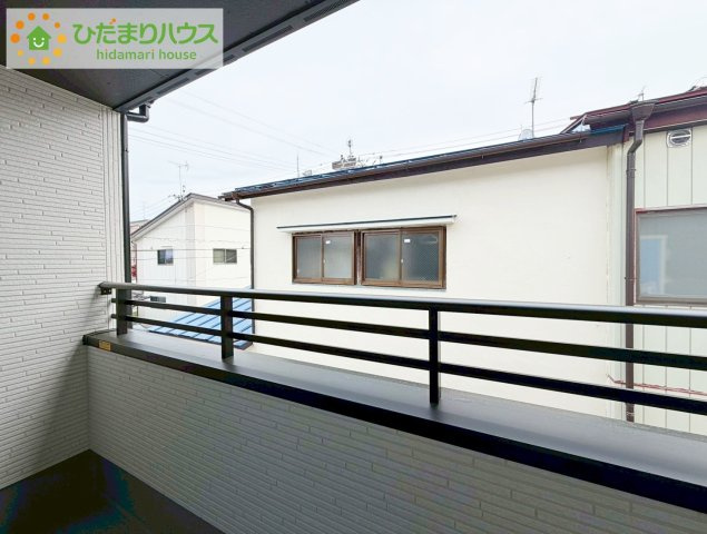 郡山市咲田１丁目　新築戸建のバルコニー|バルコニーB